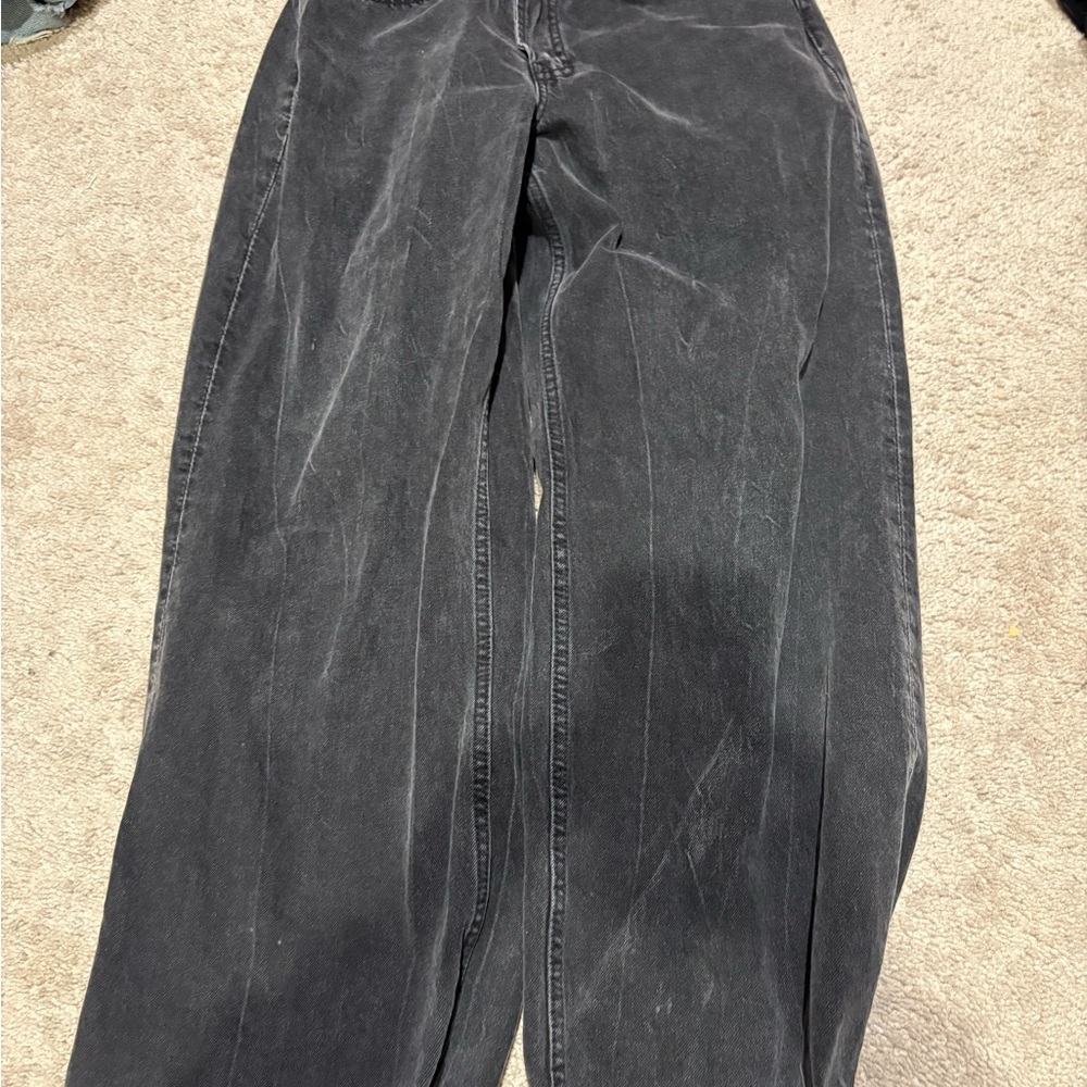Vintage Black Corduroy Pants